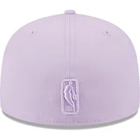 Men's New Era Lavender/Black Los Angeles Lakers Color Pack 59FIFTY