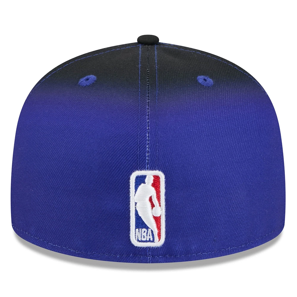 Casquette ajustée 59FIFTY Los Angeles Lakers 2024/25 City Edition pour homme New Era violet/noir