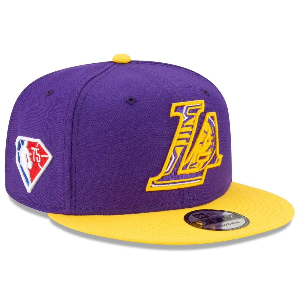 New Era NBA Essential 59Fifty Los Angeles Lakers Cap (yellow/purple)