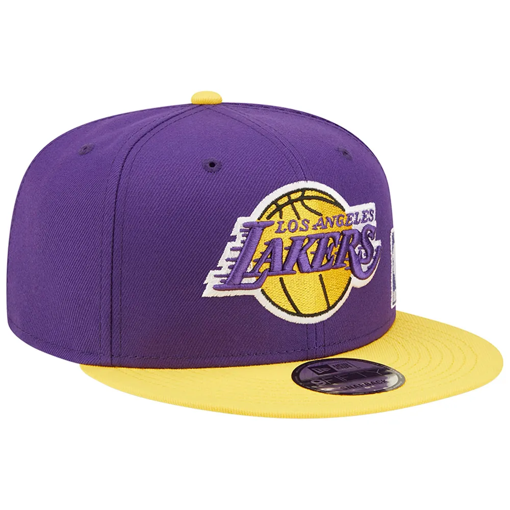 Lids Los Angeles Lakers Mitchell & Ness City Arch Snapback Hat