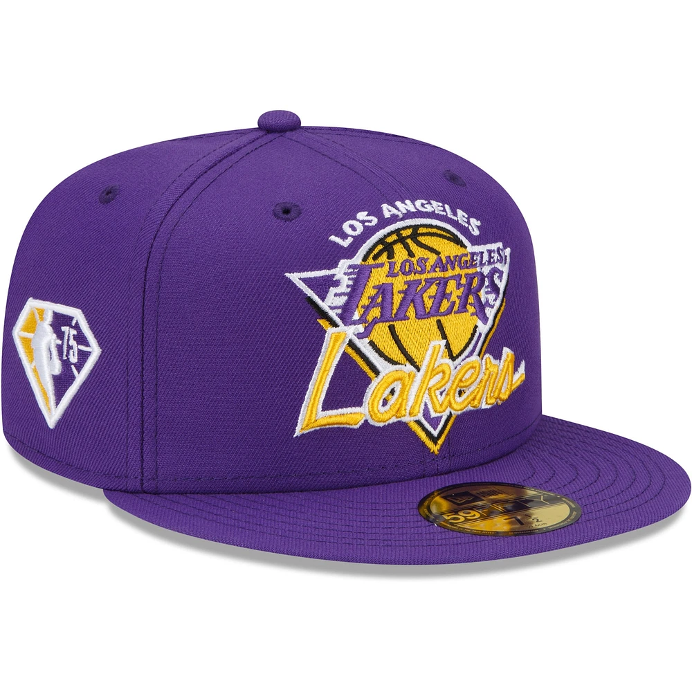 Men's New Era Purple Los Angeles Lakers 2021 NBA Tip-Off