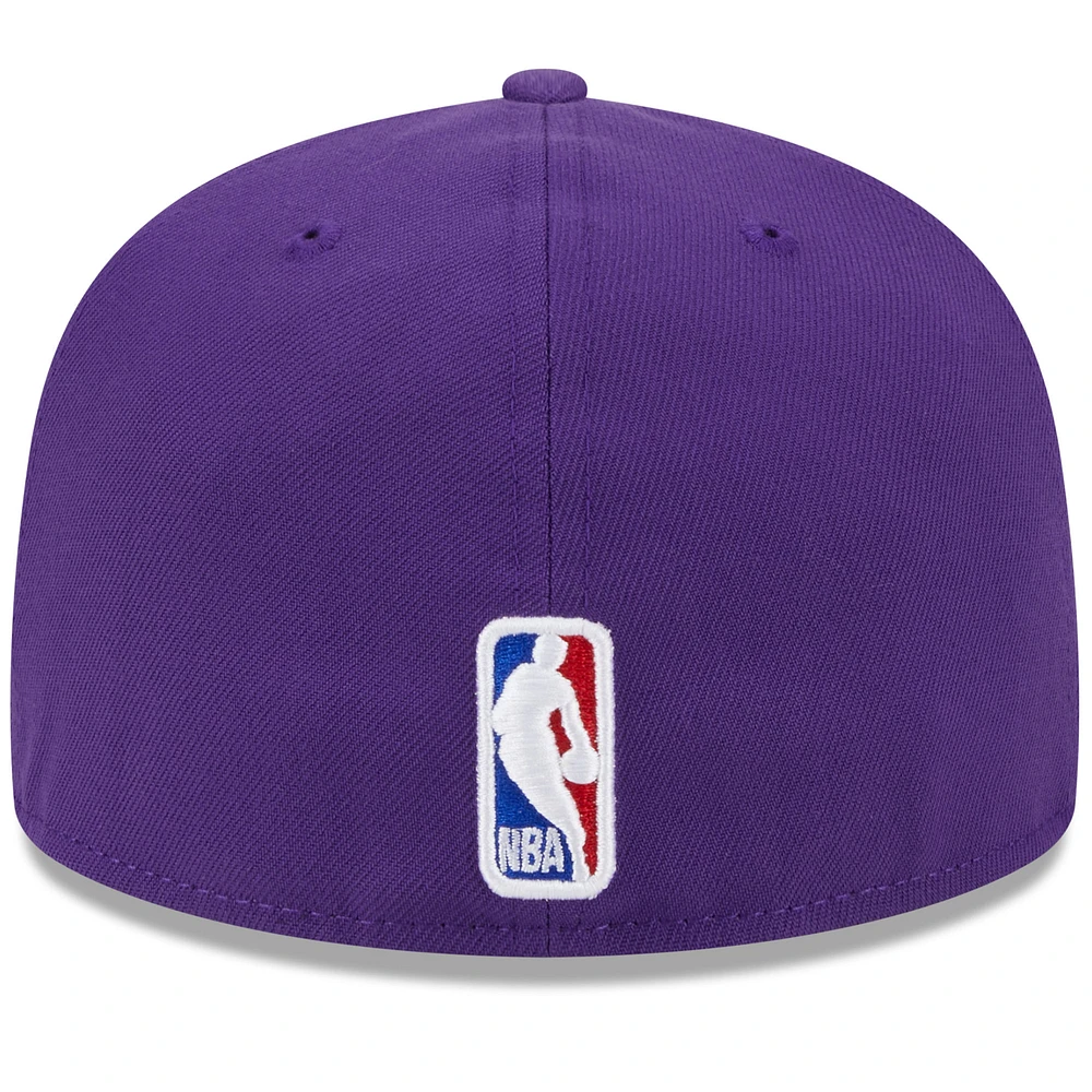 V107985 LAKERS NWC HO23 NBA Mens City Edition Alt 5950 HATMENFIC