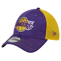 Men's New Era Purple Los Angeles Lakers Active Tech Neo Flex 39THIRTY Hat