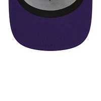 Casquette Snapback 9FIFTY New Era pourpre des Los Angeles Lakers Court Sport Speckle pour hommes