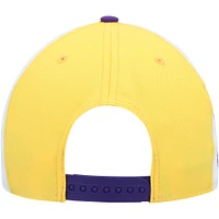 Men's New Era Purple Los Angeles Lakers Pop Panels 9FIFTY Snapback Hat