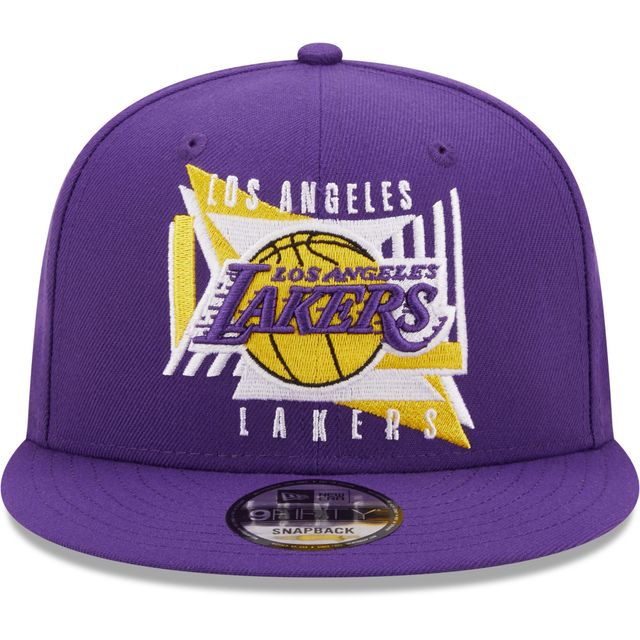 9FIFTY Los Angeles Lakers Shapes pour homme New Era violet - Casquette à bouton-pression