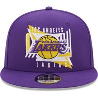 Men's New Era Purple Los Angeles Lakers Shapes 9FIFTY - Snapback Hat