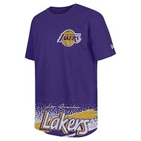 T-shirt classique de sport violet Los Angeles Lakers New Era pour homme