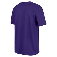 T-shirt classique de sport violet Los Angeles Lakers New Era pour homme