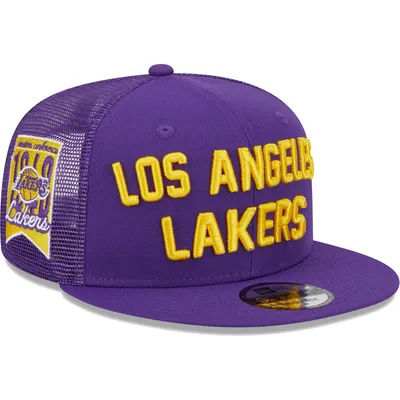 Mitchell & Ness LA Lakers 1985 world champions white dadhat cap