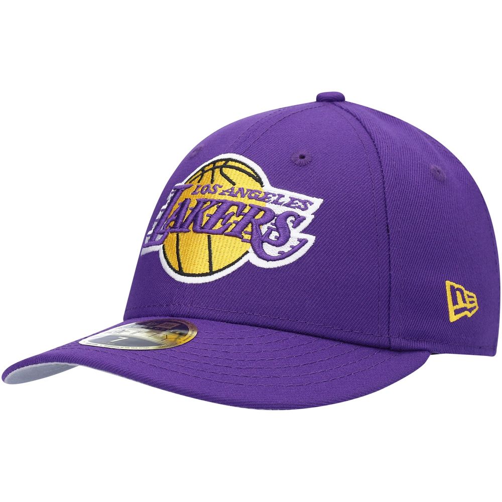 Men's New Era Los Angeles Lakers Team Low Profile 59FIFTY Fitted Hat