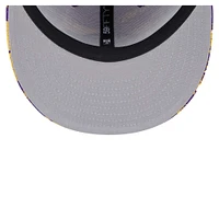 Men's New Era Purple Los Angeles Lakers Tip-Off 59FIFTY Fitted Hat