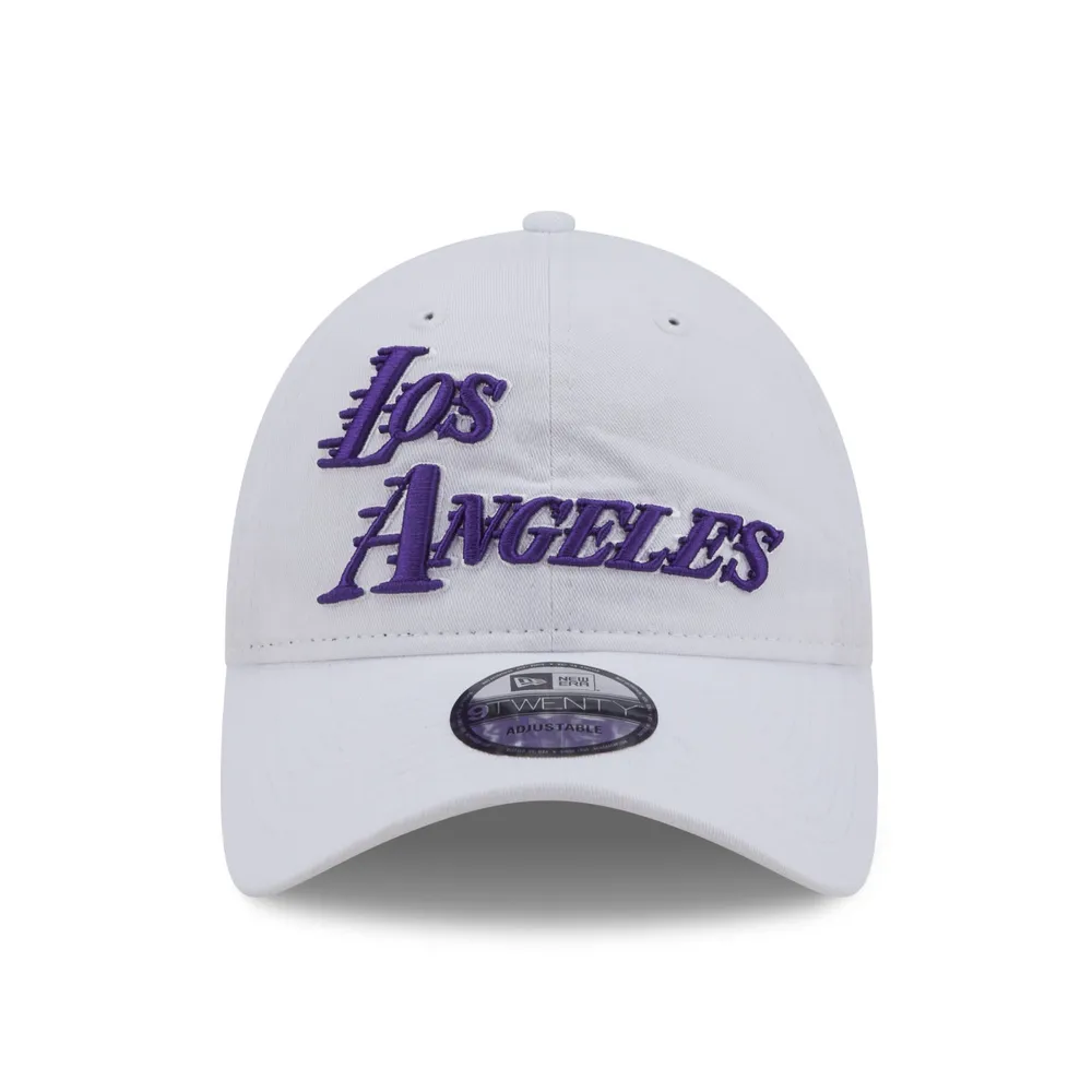 Men's New Era  Teal Los Angeles Lakers 2022/23 City Edition Official 9TWENTY Adjustable Hat