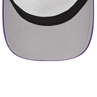 Casquette ajustable 9FORTY Trucker en mousse blanche Los Angeles Lakers Lift Pass New Era pour hommes