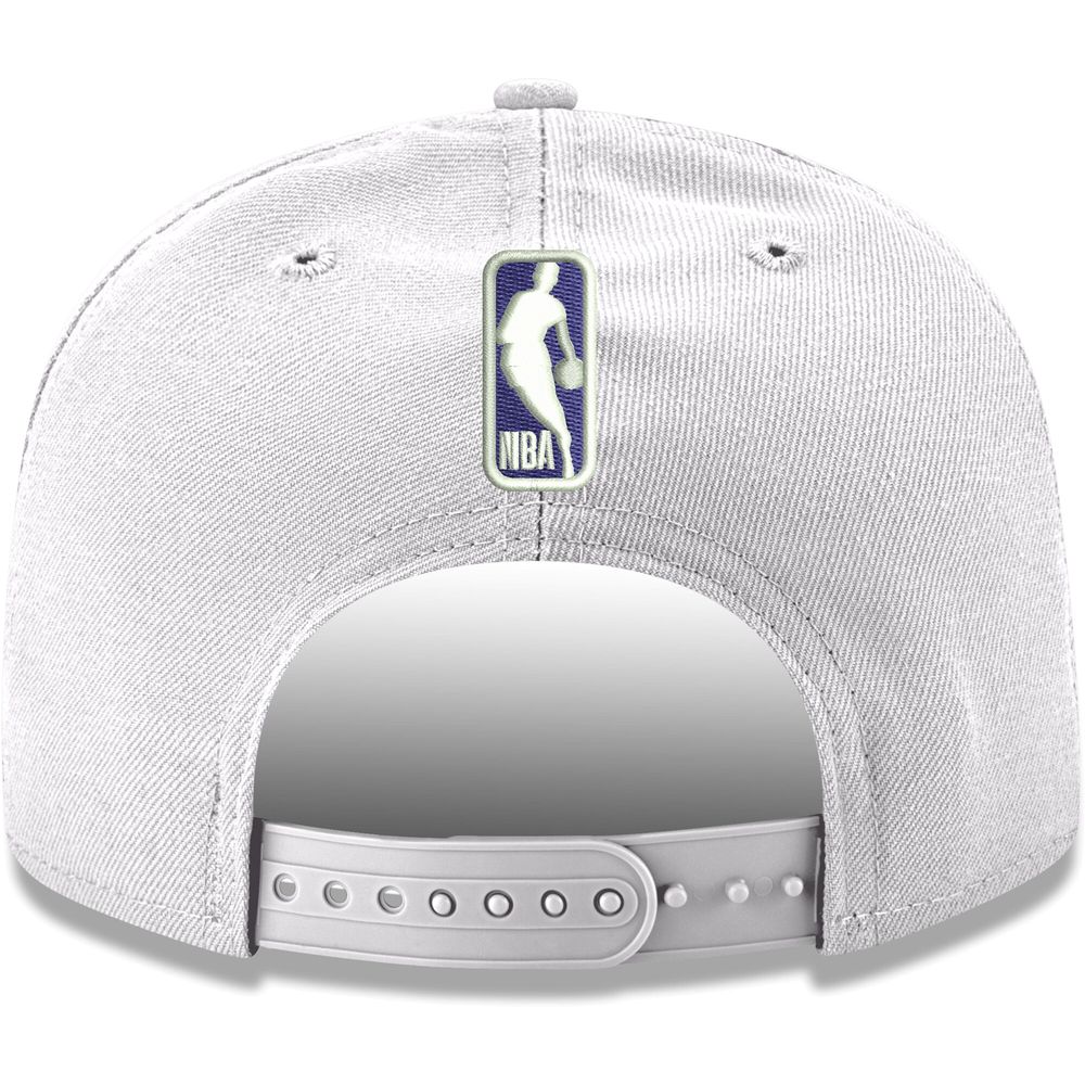 New Era Men's New Era White Los Angeles Lakers Team Color 9FIFTY - Snapback  Hat