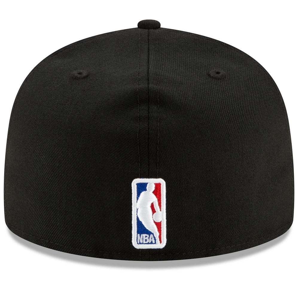 Casquette ajustée 59FIFTY Team des Los Angeles Lakers New Era x Just Don pour homme, noire