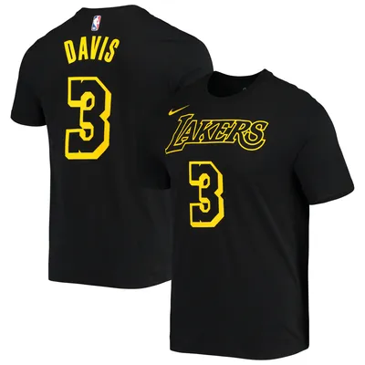 Anthony Davis Los Angeles Lakers Fanatics Branded Pick & Roll T-Shirt - Gold