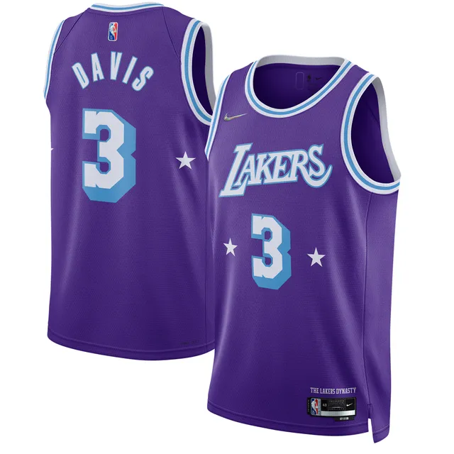 Nike Los Angeles Lakers Men's City Edition Swingman Jersey - Anthony Davis - White