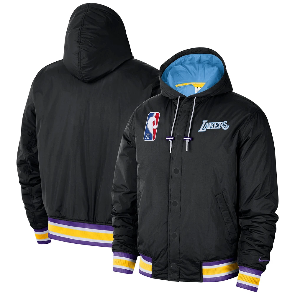 Lids Los Angeles Lakers Nike 2021/22 City Edition Courtside Hooded