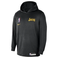 Sweat à capuche léger Nike Los Angeles Lakers 2024/25 On-Court Authentic Practice Yoga Restore pour homme, noir