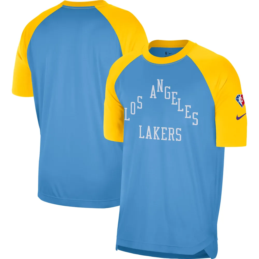 Los Angeles Lakers t-shirt Washed yellow Adidas Size S Color Yellow