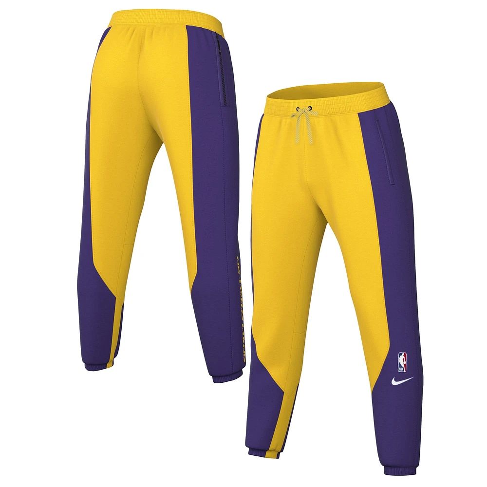 Men's Nike Gold/Purple Los Angeles Lakers 2023/24 Authentic Showtime Pants