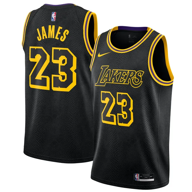 LeBron James Los Angeles Lakers Nike City Edition Player Name T