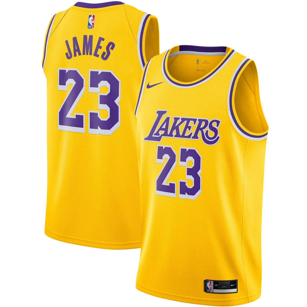 Youth Nike LeBron James White Los Angeles Lakers 2020/21
