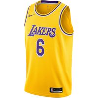 Men's Nike LeBron James Gold Los Angeles Lakers 2021/22 Swingman Player - Jersey Icon Edition