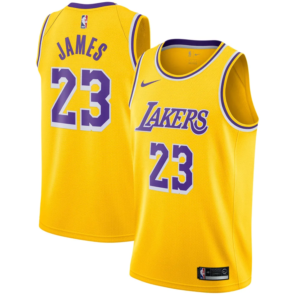 FANATICS Men's Fanatics Branded LeBron James Heathered Purple Los Angeles  Lakers Hoodie Tri-Blend T-Shirt