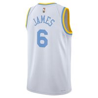 Men's Los Angeles Lakers LeBron James White 2022/23 Swingman