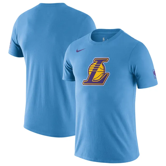 Men's Los Angeles Lakers Nike Purple 75th Anniversary Pregame Shooting  Performance Raglan Long Sleeve T-Shirt