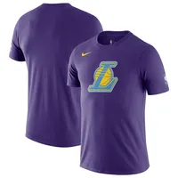 Men's Nike Purple Los Angeles Lakers 2021/22 City Edition Essential Logo T-Shirt