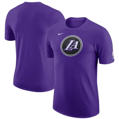 T-shirt d'échauffement Essential pour Homme Los Angeles Lakers 2022/23 City Edition - Violet