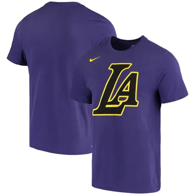 Men's Los Angeles Lakers Nike Black Legend Practice Performance T