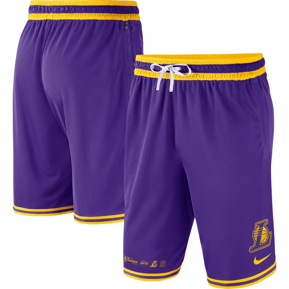 Men's Nike Gold Los Angeles Lakers Courtside Heritage Shorts