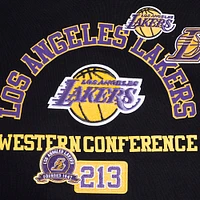 Sweat à capuche noir Pro Standard pour homme avec code régional des Los Angeles Lakers