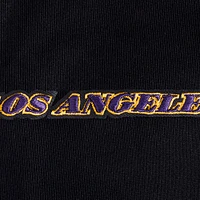 Sweat à capuche noir Pro Standard pour homme avec code régional des Los Angeles Lakers