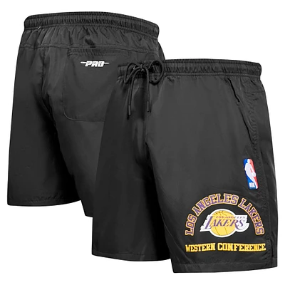 Short Pro Standard noir pour homme Los Angeles Lakers Area Code