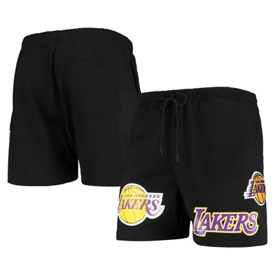 Los Angeles Lakers Pro Standard Mesh Capsule Shorts - Black
