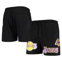 Men's Pro Standard Black Los Angeles Lakers Mesh Capsule Shorts