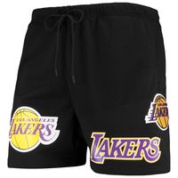 Men's Pro Standard Black Los Angeles Lakers Mesh Capsule Shorts