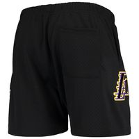 Men's Pro Standard Black Los Angeles Lakers Mesh Capsule Shorts