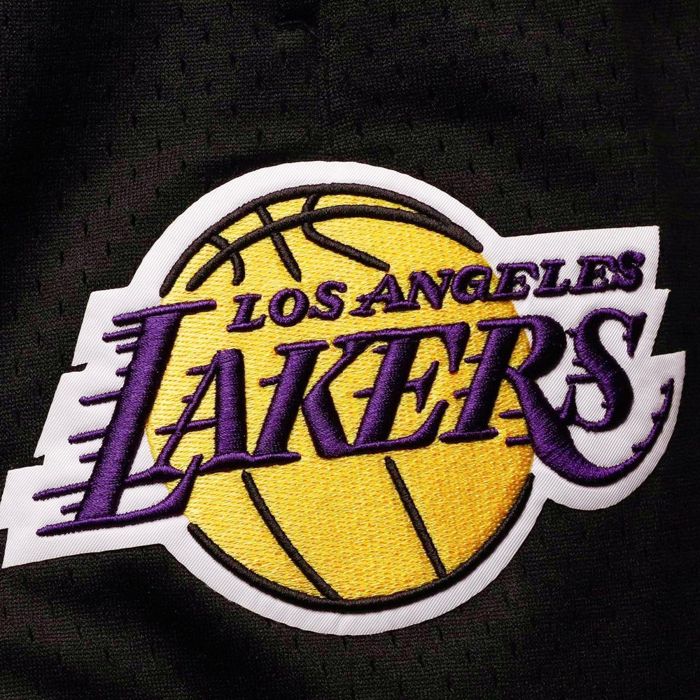 Men's Pro Standard Black Los Angeles Lakers Mesh Capsule Shorts