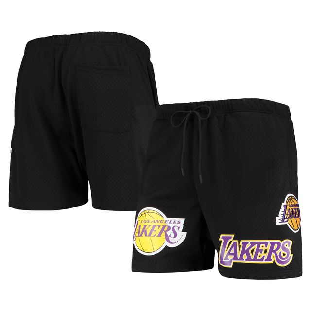 Short capsule en maille Los Angeles Lakers Pro Standard noir pour homme