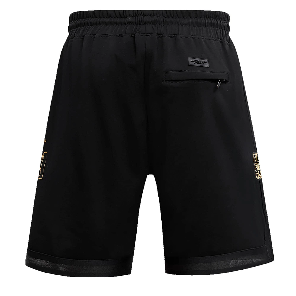 Short Pro Standard noir des Los Angeles Lakers pour hommes