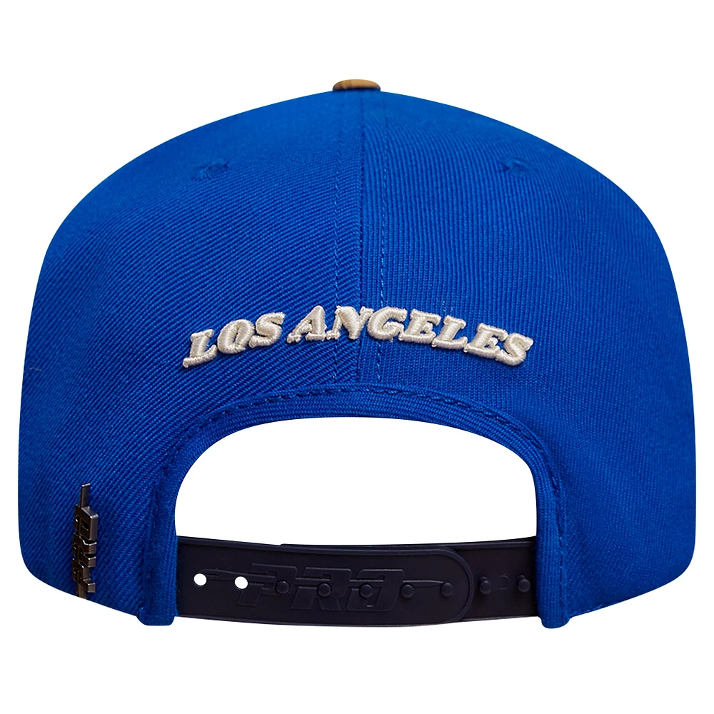 Men's Pro Standard Blue/Navy Los Angeles Lakers Legacy Snapback Hat