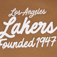 Sweat à capuche épaules tombantes Pro Standard Brown Los Angeles Lakers Paint the City pour homme