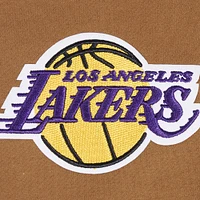 Sweat à capuche épaules tombantes Pro Standard Brown Los Angeles Lakers Paint the City pour homme