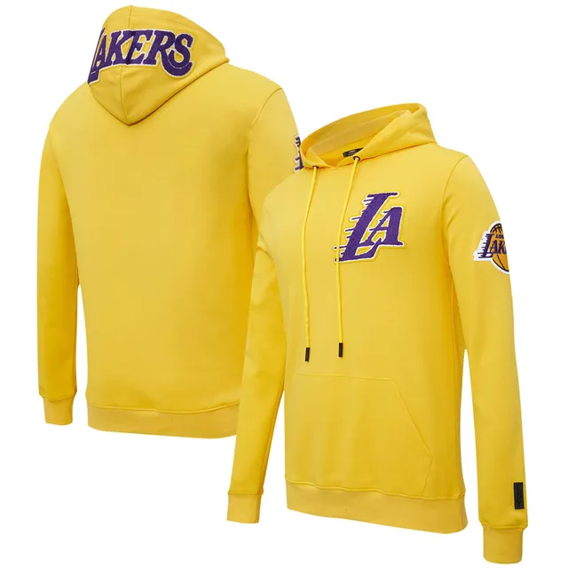 Los Angeles Lakers Antigua Team Logo Victory Pullover Hoodie - Black